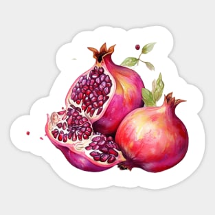 Pomegranate Sticker